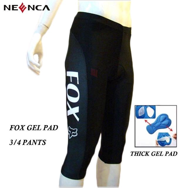 Quần 3/4 đệm gel FOX chuyên dụng cho dân chạy xe đạp