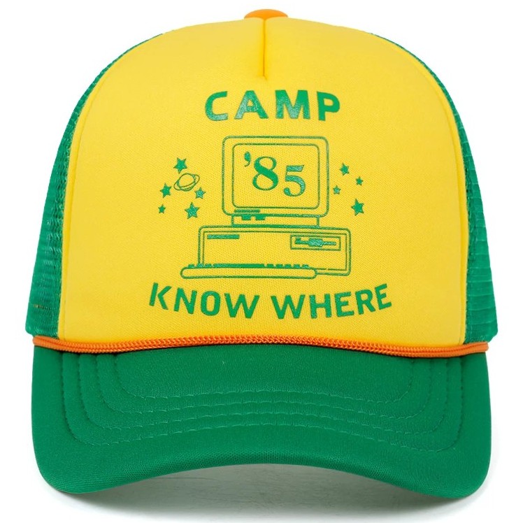 Mũ lưỡi trai dạng lưới in số 85 kiểu dáng thời trang