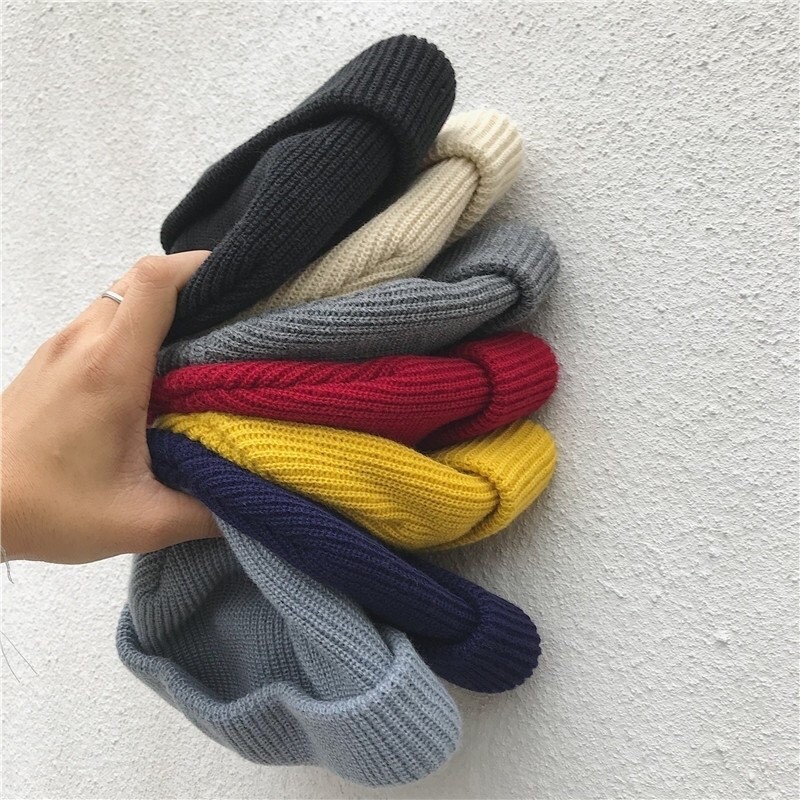 Mũ len dáng ngắn nam nữ hot trend