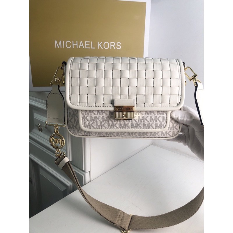 Túi đeo chéo nữ Michael*Kors Bradshaw Medium Logo Veske cao cấp nhập khẩu Hàn Quốc mới nhất 2021