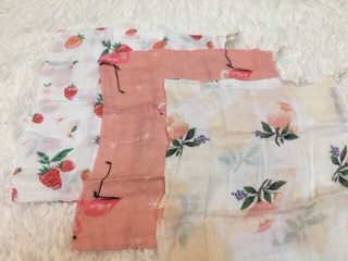 Set 3 khăn sữa sợi tre Muslin
