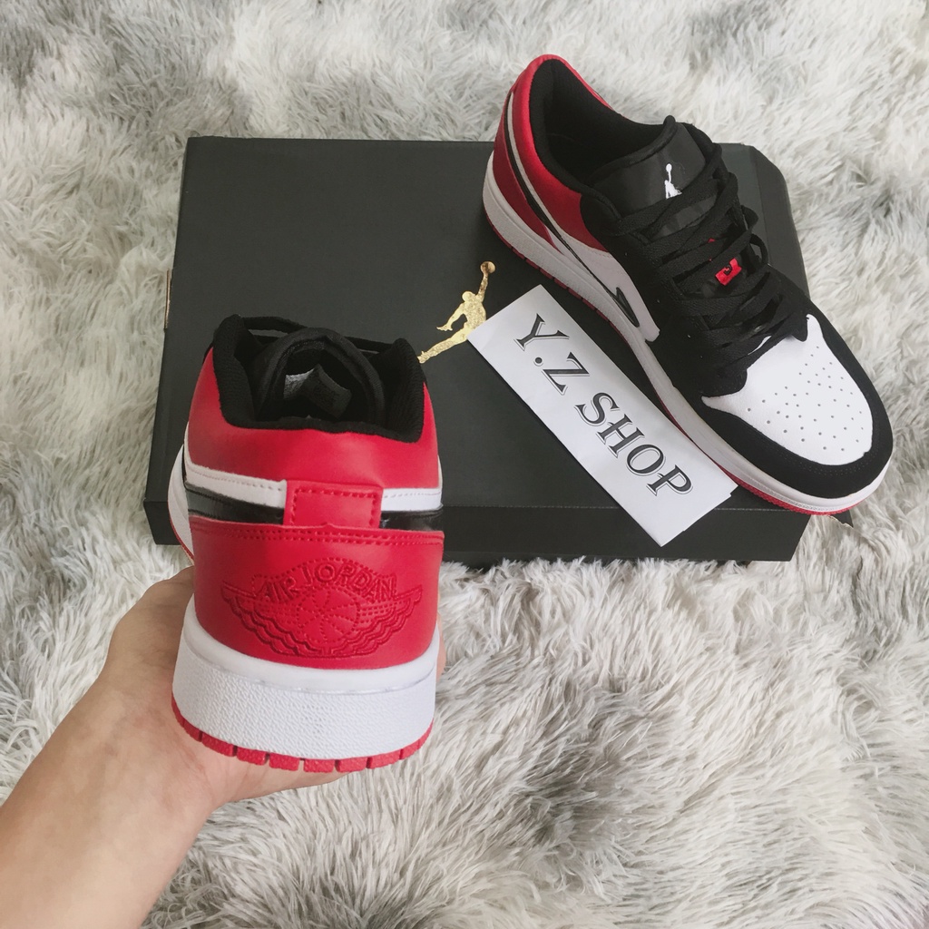 Giày Sneaker 🚚FREESHIP🚚 Giày Thể Thaor JD Cổ Thấp Đỏ Nam Nữ | BigBuy360 - bigbuy360.vn