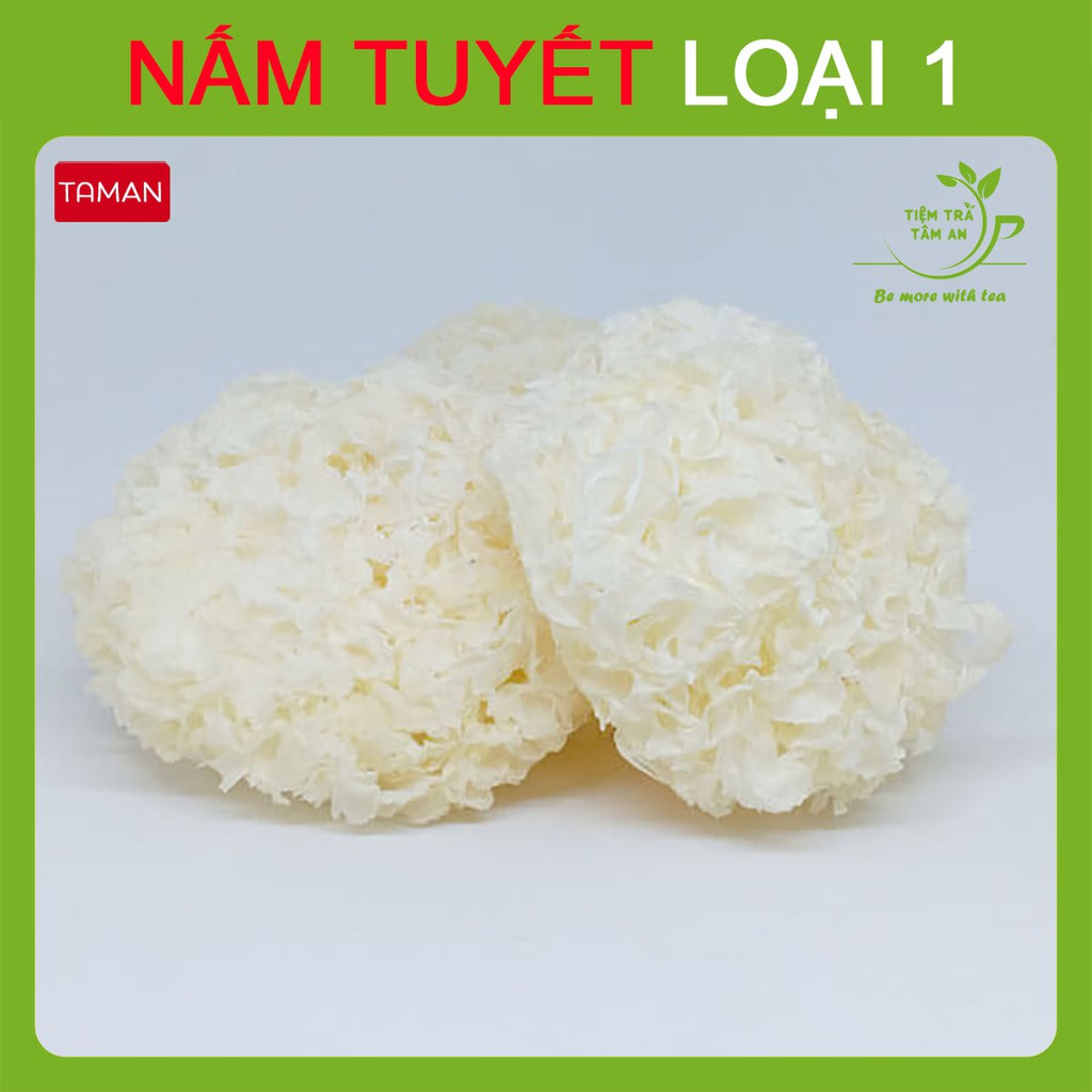 Nấm tuyết khô, Ngân nhĩ khô, Mộc nhĩ trắng nấu chè dưỡng nhan, chè thái, salad, soup