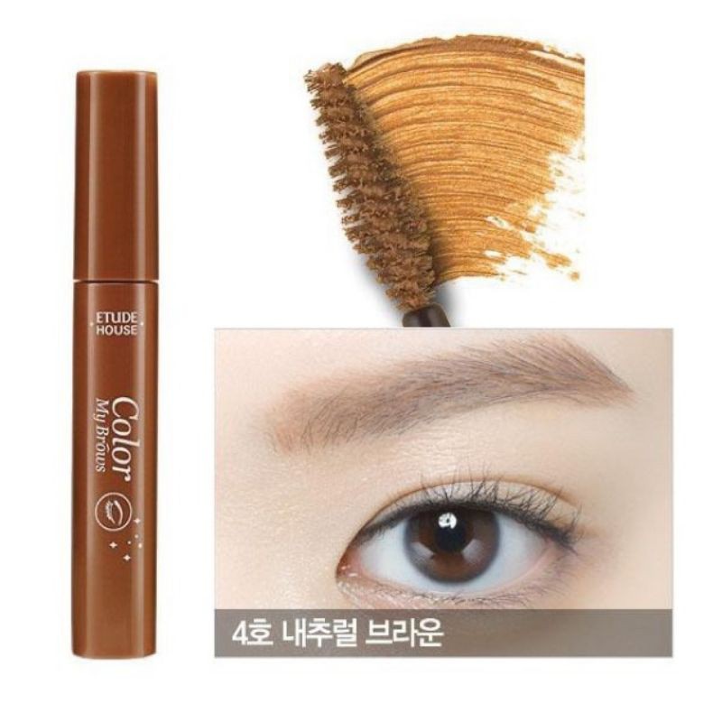 Mascara Chân Mày Etude Housee Color My Brows Chuẩn Hàn