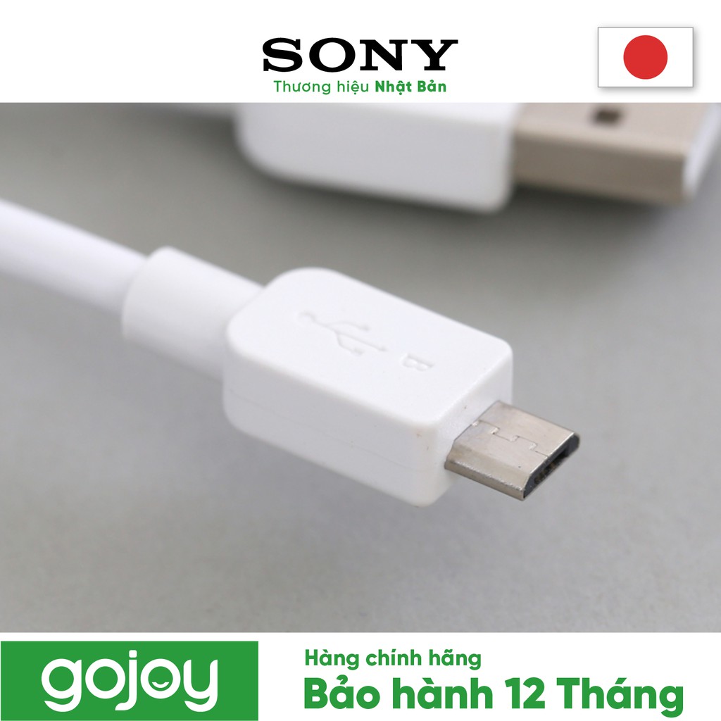 Cáp MICROUSB SONY 1,5m CP-AB150/WC WW chính hãng - bảo hành 12 tháng