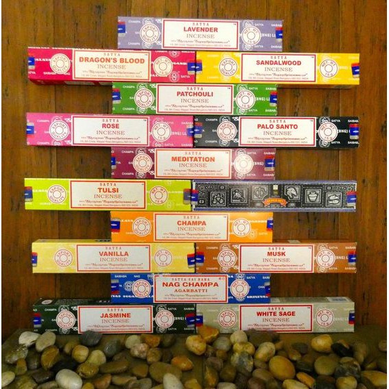 NHANG THIỀN SATYA, THANH TẨY NĂNG LƯỢNG (Nhang hand-made Ấn Độ)_SAGE GARDEN | BigBuy360 - bigbuy360.vn