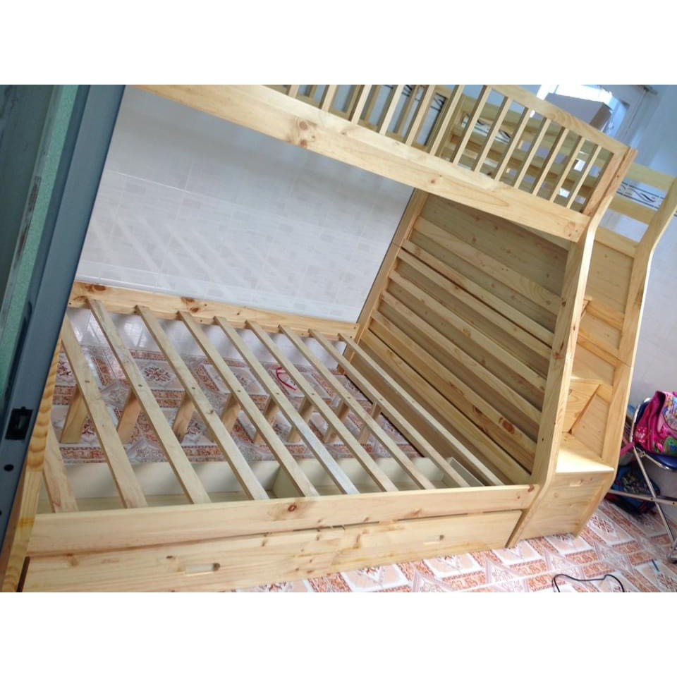 Giường Tầng Bella Esprit Gỗ Tự Nhiên | BigBuy360 - bigbuy360.vn