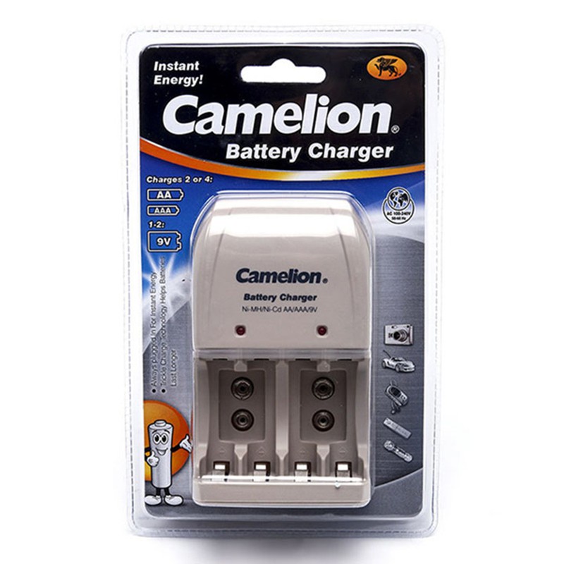 Sạc Pin Đa Năng Camelion Pin AA + AAA + 9V BC-0904S