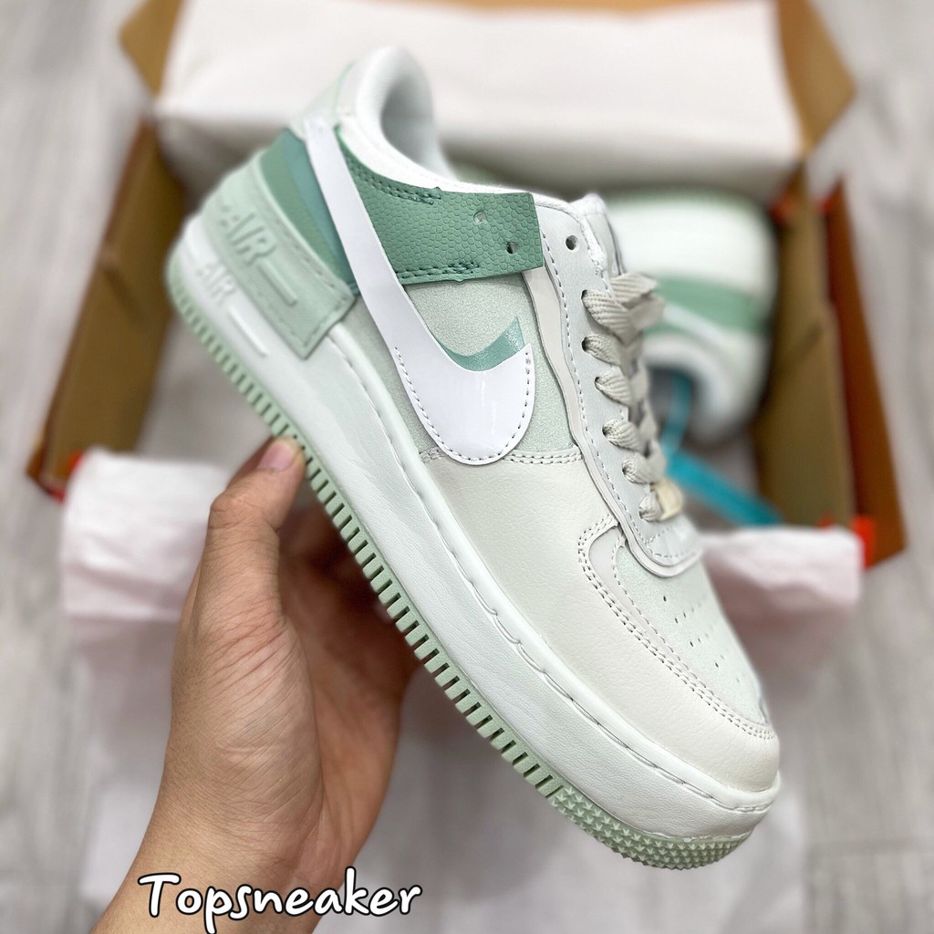 Giày Sneaker Af1 Xanh Fullbox Freeship | BigBuy360 - bigbuy360.vn