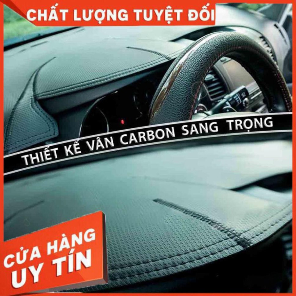 Thảm Taplo Xe FORD FOCUS Da Carbon 3 Lớp Hoặc Nhung Lông Cừu Hàng Loại 1 -FREE SHIP