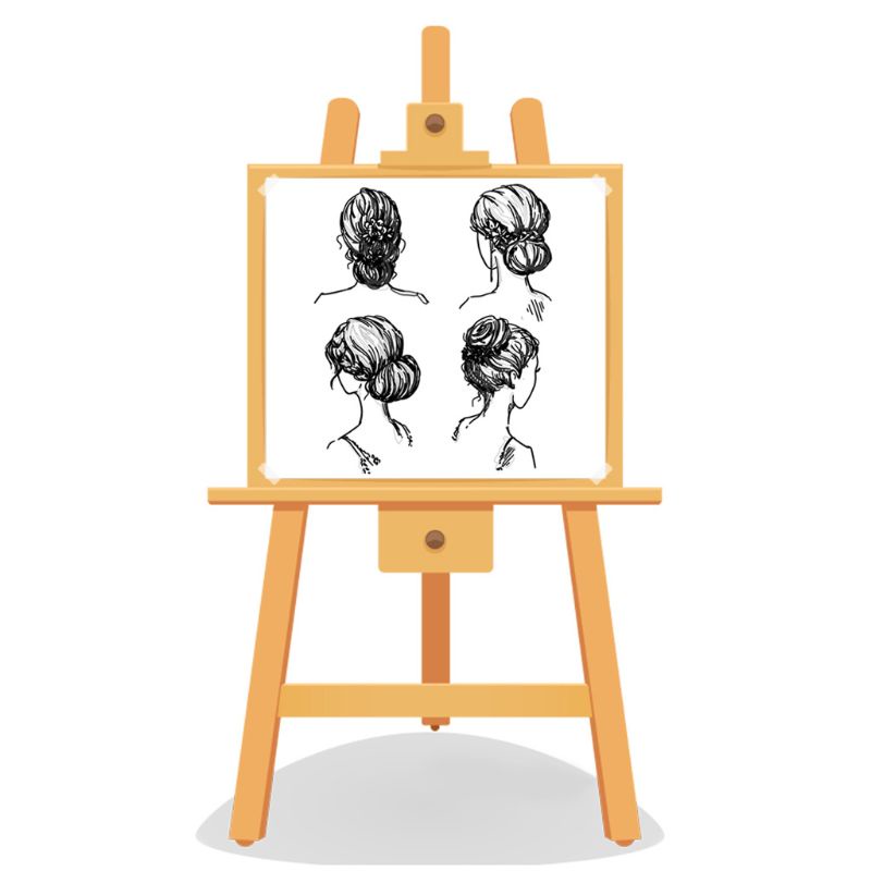 Con Dấu Silicon Hình Cô Gái Tóc Dài Dùng Để Trang Trí Album Ảnh Thẻ