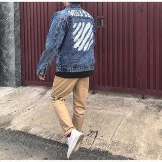Denim Jacket Off White