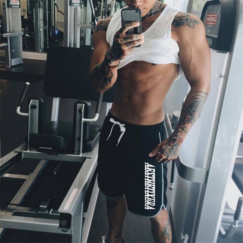 Quần thể thao ngắn dáng rộng thoáng khí thời trang cho nam