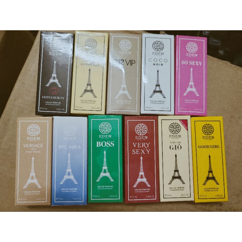 Nước hoa lăn đủ mùi thơm lâu 8 -12 tiếng 12ml