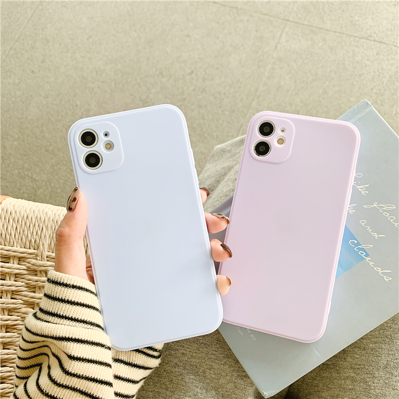 12 Apply to Iphone 7/8/SE Iphone 7p/ 8p Iphone X Iphone Xr Iphone XsMax Iphone 11 Iphone 11Pro Iphone 11ProMax Iphone 12 case cute cartoon Straight Edge Rubik's Cube Frosted TPU Material