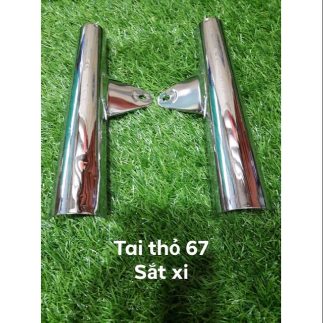Tai thỏ 67, 72 sắt xi dày 1ly