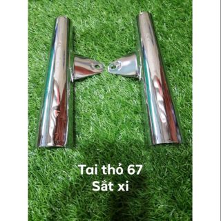 Tai thỏ 67, 72 sắt xi dày 1ly