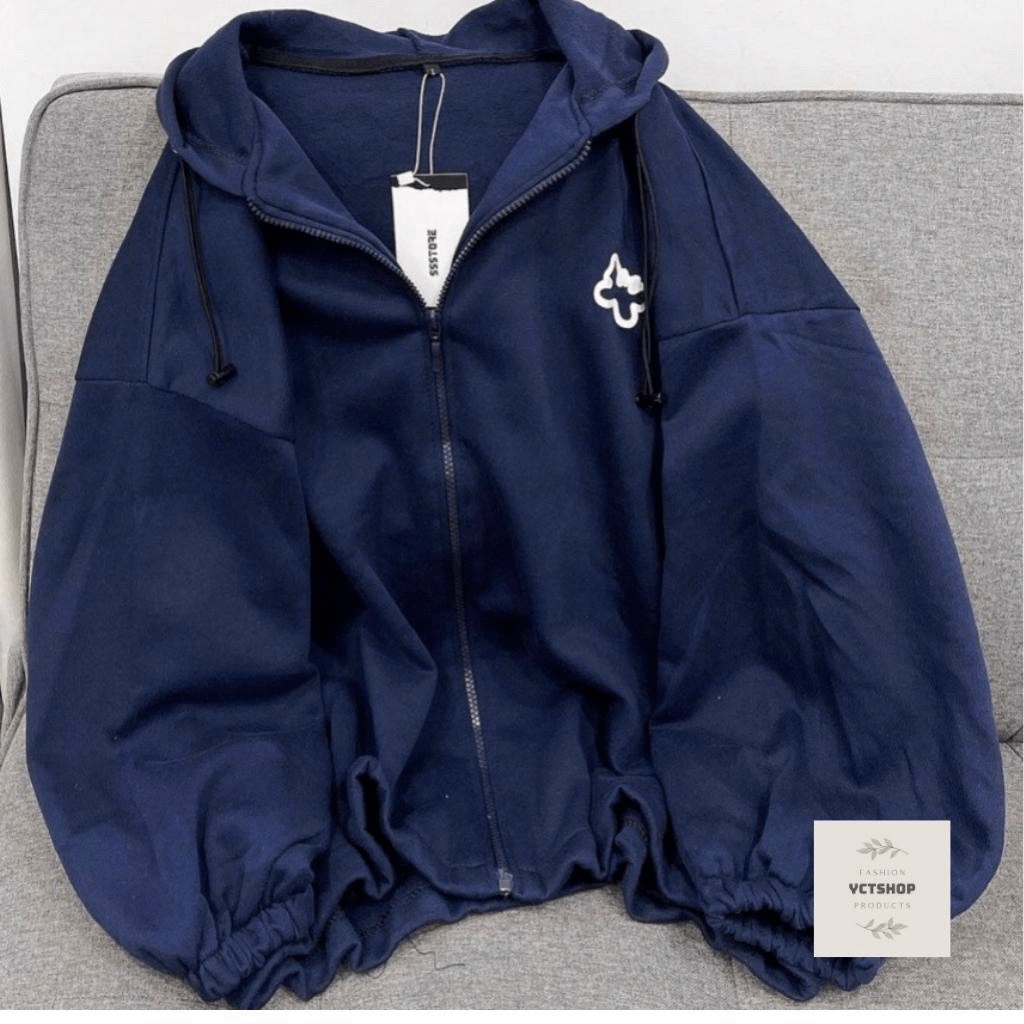 ÁO KHOÁC HOODIE DÂY KÉO TAY PHỒNG UNISEX DÁNG HOT TEEN CỰC PHẨM XU THẾ NĂM NAY