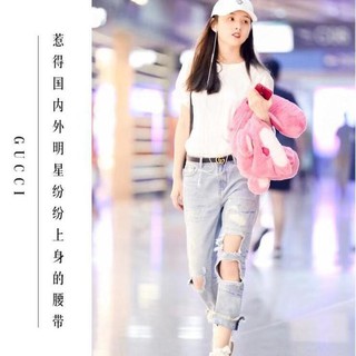 Thắt lưng da kiểu dáng retro thời trang cho nữ