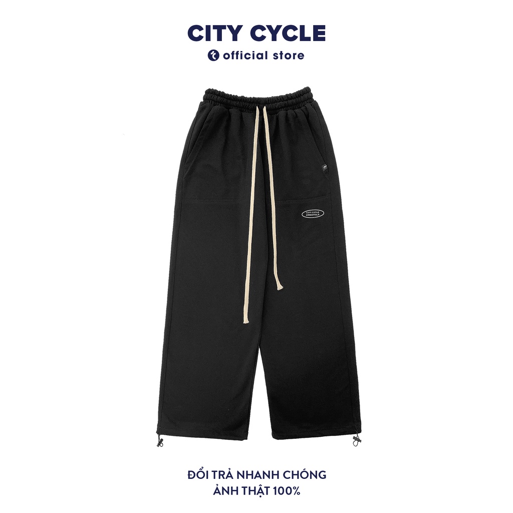 Quần dài essentials nỉ unisex City Cycle - quần dài nỉ ống rộng Local Brand