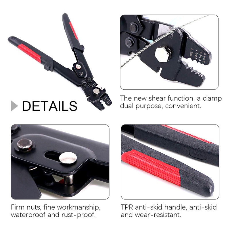 Kềm Cắt Dây Cáp 2.2mm DIY Bằng Nhôm Chuyên Dụng