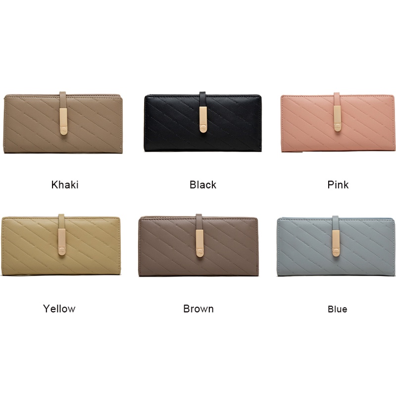 Ví Dài Nữ Thời Trang Có Dây Kéo