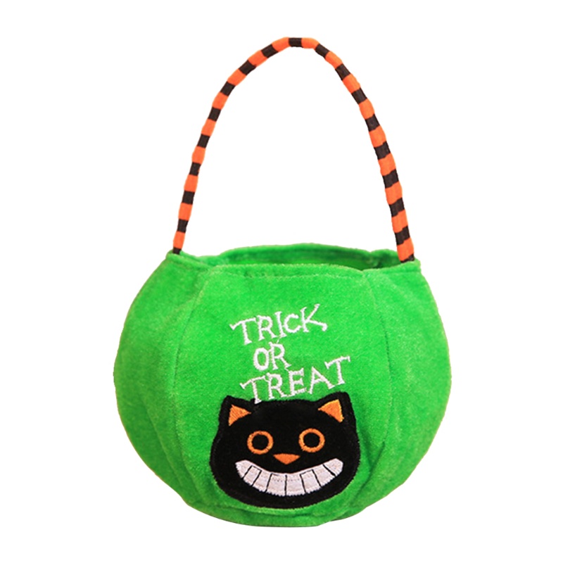 Túi Nhung Đựng Kẹo Halloween Cho Bé