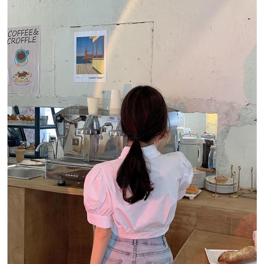 Áo Sơ Mi Ngắn Tay Dáng Rộng Thời Trang Dành Cho Nữ