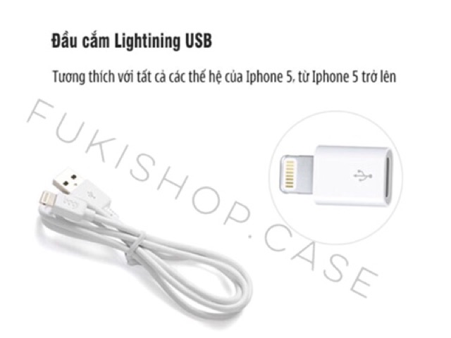 Cáp sạc iPhone iPad BAGI CB - AI15