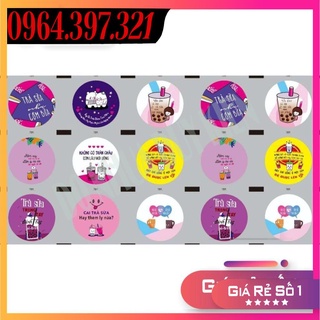 SỈ  BÁN CHẠY NHẤT CUỘN MÀNG ÉP LY NHỰA TRÀ SỮA, MÀNG DẬP CỐC (LOẠI 2400 LOGO)