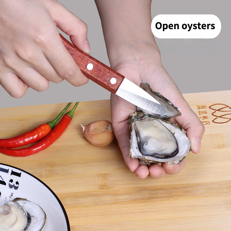 Dao rạch lưng tôm bỏ đường chỉ ruột / hỗ trợ bóc vỏ tôm / cạy vỏ hàu tiện dụng
