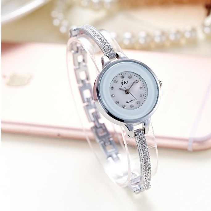 Đồng hồ nữ JW dây lắc viền đá thời trang SP405 | BigBuy360 - bigbuy360.vn