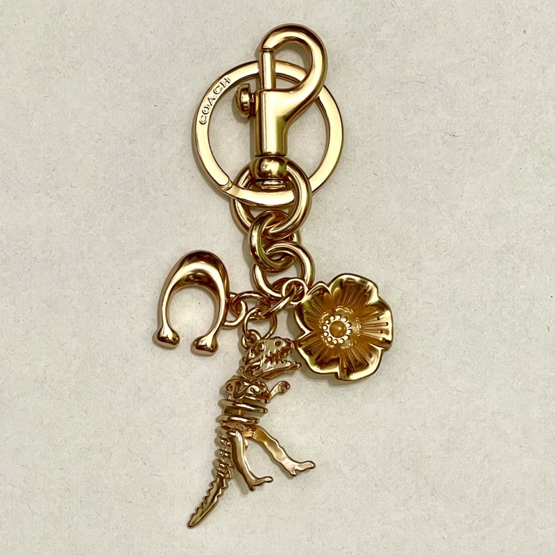 Coach Charm trang trí túi/móc khoá xe chính hãng