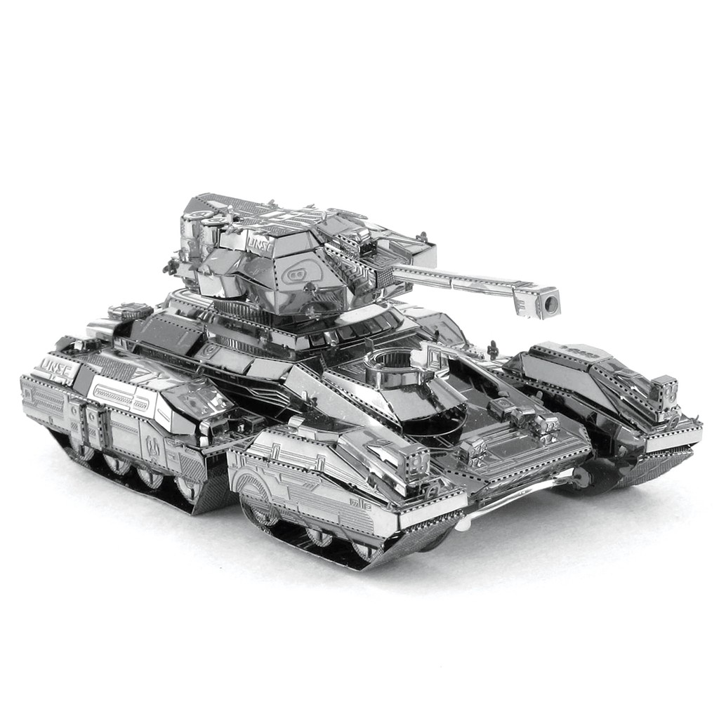 Mô hình 3D kim loại lắp ráp xe tăng HALO – UNSC SCORPION [Chưa lắp]