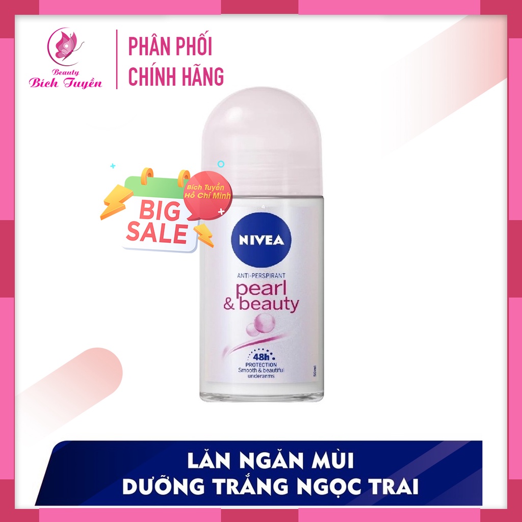 Lăn Khử Mùi NIVEA Pearl&amp;Beauty Quyến Rũ Bảo Vệ 48h 25ml