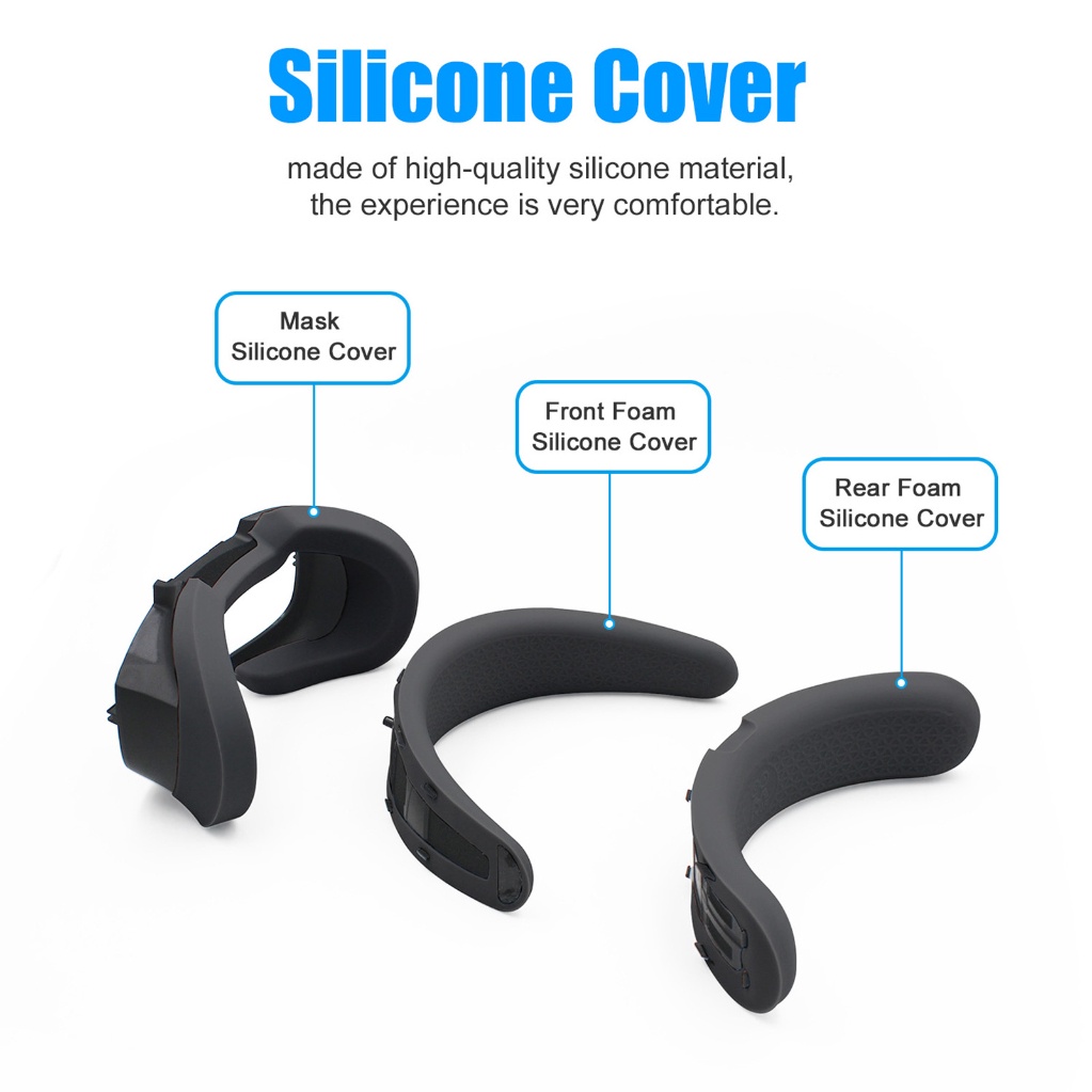 Đệm Silicone Thay Thế Cho Kính Thực Tế Ảo Oculus Rift S