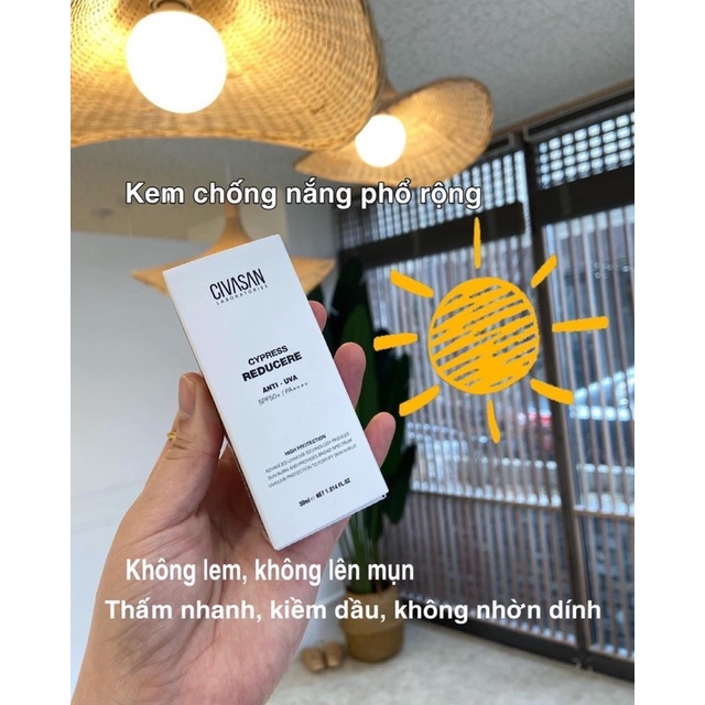 Kem chống nắng phục hồi dưỡng da Civasan
