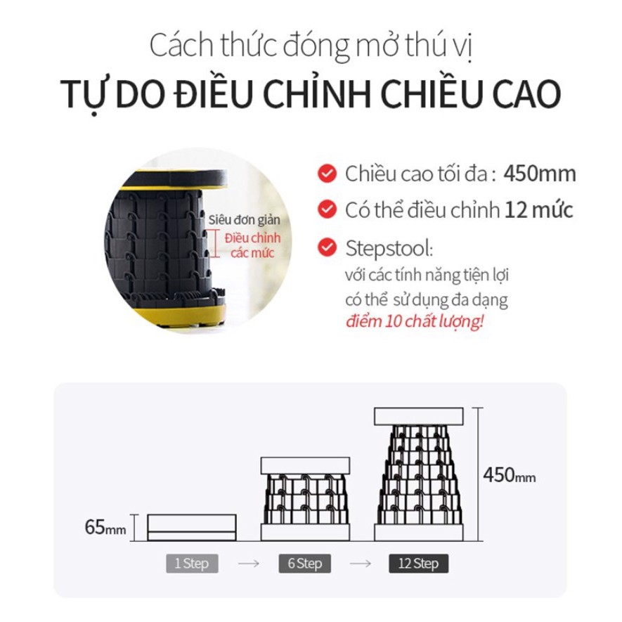 Ghế xếp di động TelescopicStool™️ - Home and Garden