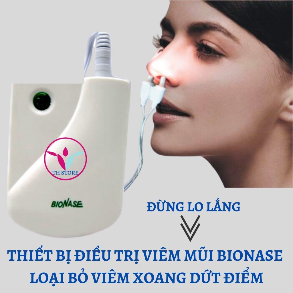 [Hàng chính hãng] Thiết bị hỗ trợ điều trị viêm mũi dị ứng - viêm xoang mãn tính Bionase