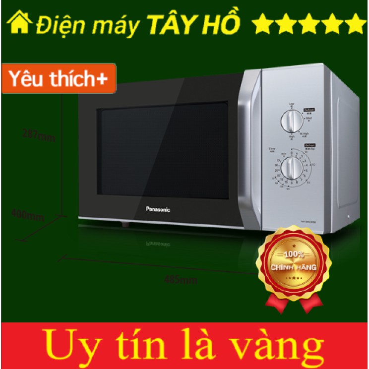 [GIAN HÀNG UY TÍN] [HÀNG CHÍNH HÃNG] Lò vi sóng Panasonic 25 lít NN-SM33HMYUE / NN-GM24JBYUE / NN-GM34JMYUE