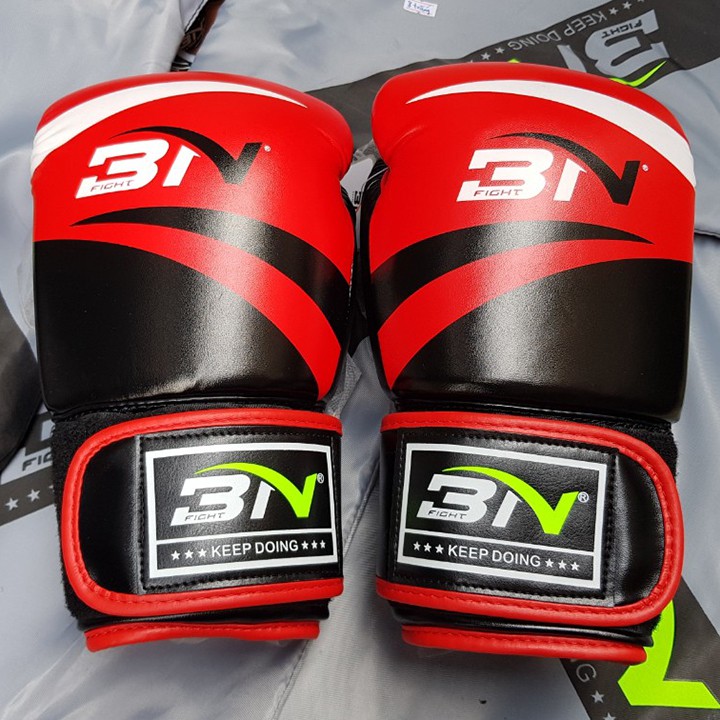 COMBO GĂNG TAY BOXING + BĂNG ĐA QUẤN TAY 5M - HÃNG BN