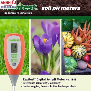 Bút Đo PH Đất Rapitest Soil PH Meter Thiết Bị Đo PH Đất Trồng Cây Máy đo ph đất - độ ẩm đất
