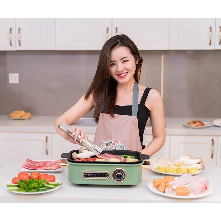 Nồi Lẩu Nướng Đa Năng 4 Trong 1 SEKA SK86 Thiết Kế Thông Minh Bảo Hành 12 Tháng