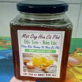 300ml mật ong hoa cà phê đồi sim - bảo lộc _ đổi trả miễn phí nếu phát hiện mật ong không phải là mật ong hoa cà phê