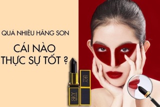 Son tươi đen lì SKY màu Đỏ Đất