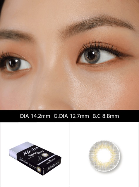 Áp Tròng Signal Gray 14.0mm - Kính Áp Tròng FAIRY SHOP CONTACT LENS