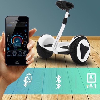 Xe điện cân bằng Robo-Max | Kích thước lớn 8inch - Có tay cầm | Tải trọng 100kg | Bluetooth - Điều khiển bằng điện thoại
