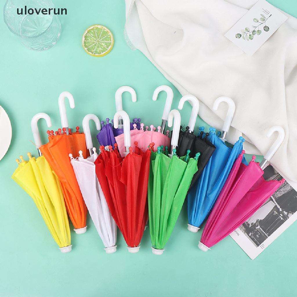 Dù Đồ Chơi Nhiều Màu Sắc Dành Cho Búp Bê 18inch 22CM