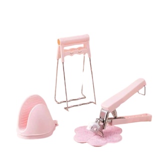 Bộ dụng cụ kẹp gắp đồ nóng 4 món