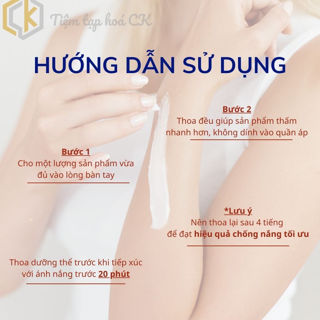Kem chống nắng, sữa dưỡng thể trắng da Vaseline 50X Healthy Bright SPF50+ 170ml Thái Lan